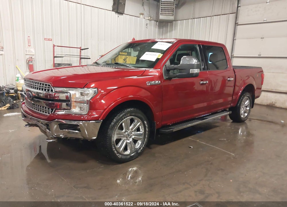 2018 FORD F-150 LARIAT VIN: 1FTEW1EG0JKD15886