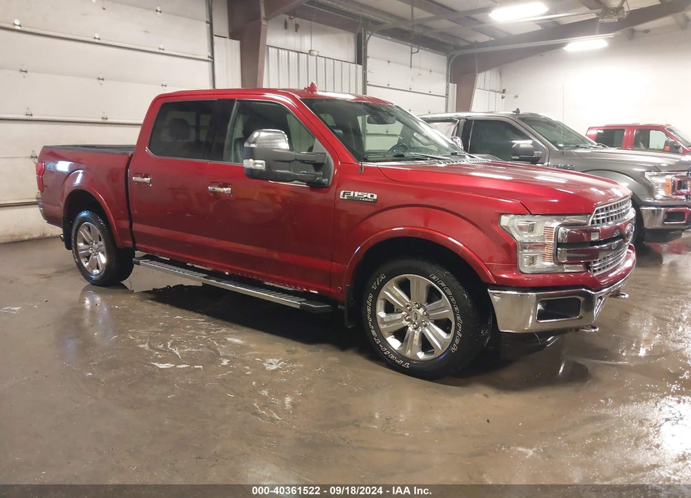 2018 FORD F-150 LARIAT VIN: 1FTEW1EG0JKD15886