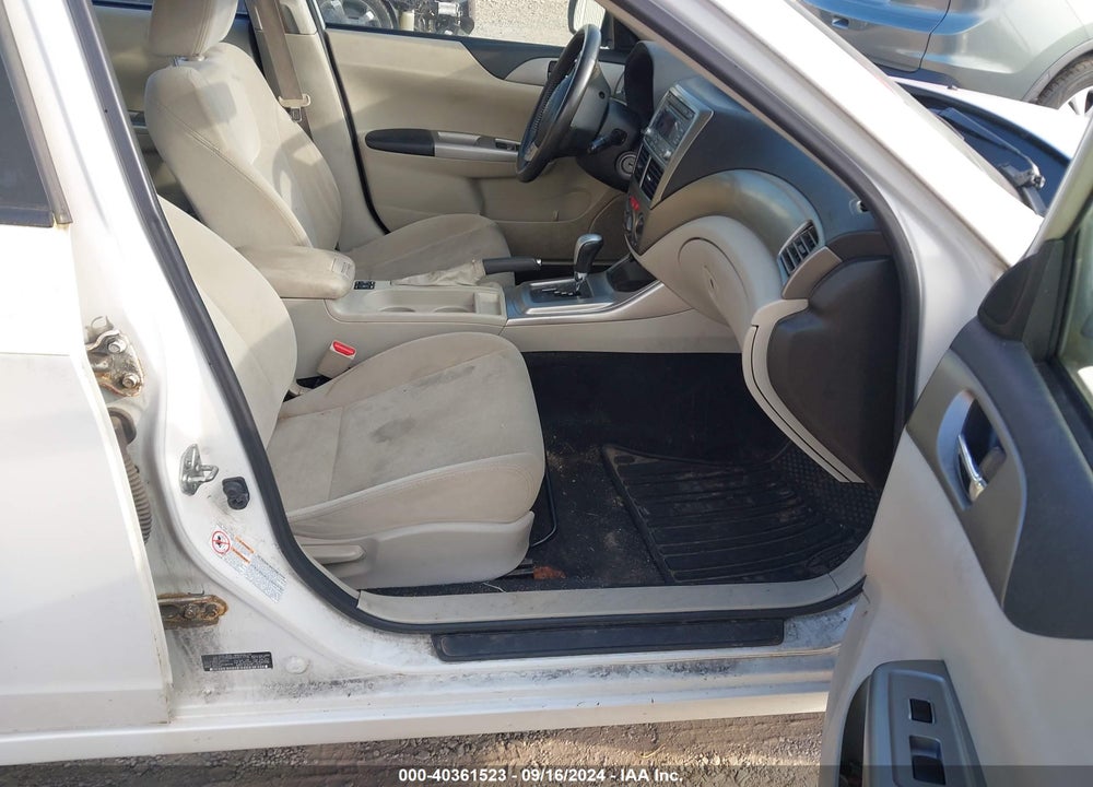 2010 SUBARU IMPREZA 2.5I PREMIUM VIN: JF1GH6B64AH813796