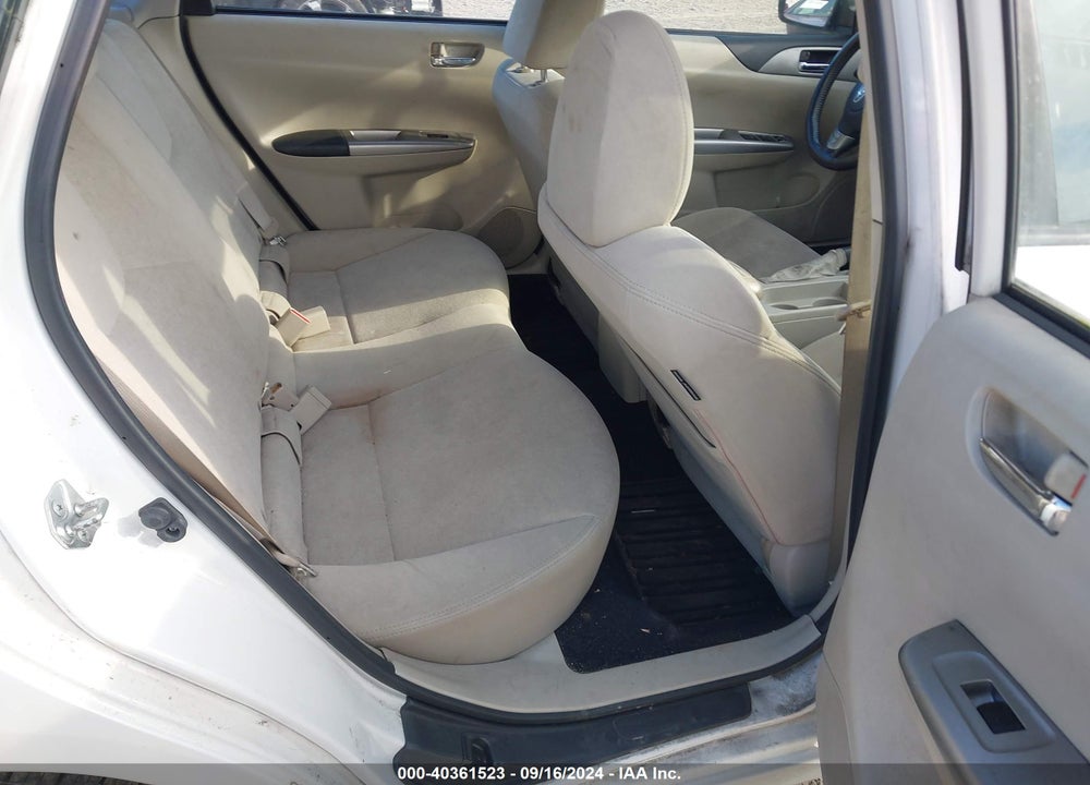 2010 SUBARU IMPREZA 2.5I PREMIUM VIN: JF1GH6B64AH813796