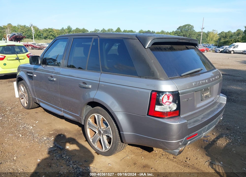 2012 LAND ROVER RANGE ROVER SPORT HSE VIN: SALSF2D47CA744122