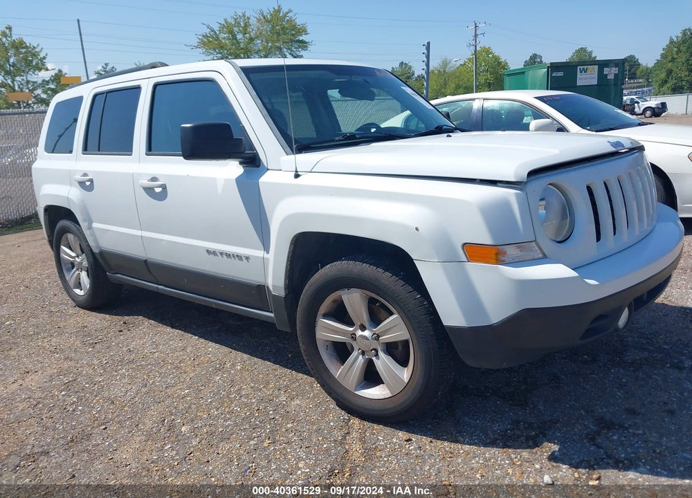 2016 JEEP PATRIOT LATITUDE VIN: 1C4NJPFB1GD537628