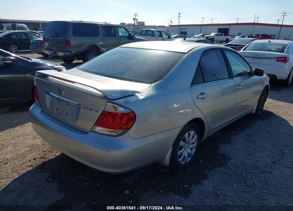 2005 TOYOTA CAMRY LE VIN: 4T1BE32K05U520074
