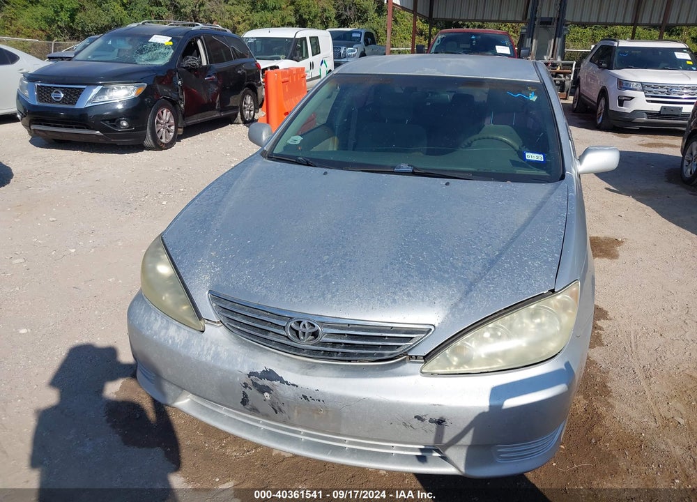2005 TOYOTA CAMRY LE VIN: 4T1BE32K05U520074