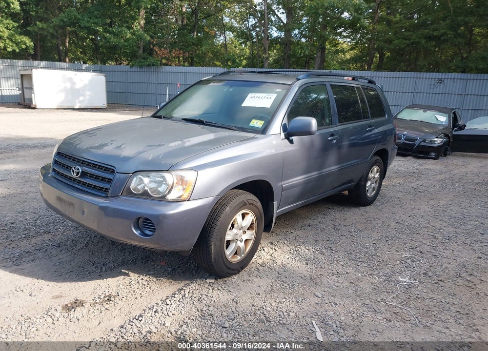 2003 TOYOTA HIGHLANDER V6 VIN: JTEHF21A430153677