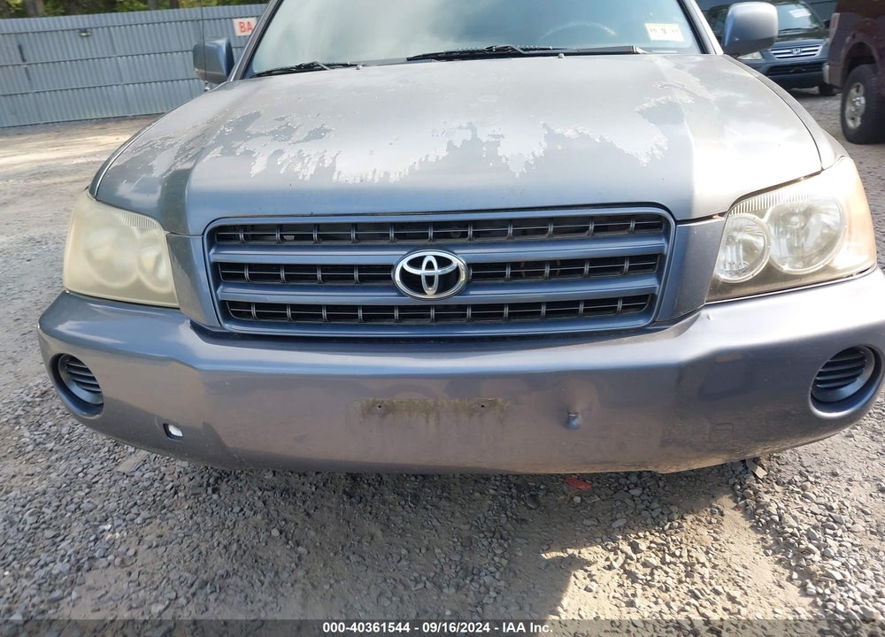 2003 TOYOTA HIGHLANDER V6 VIN: JTEHF21A430153677