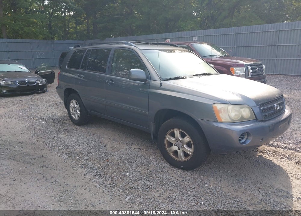 2003 TOYOTA HIGHLANDER V6 VIN: JTEHF21A430153677