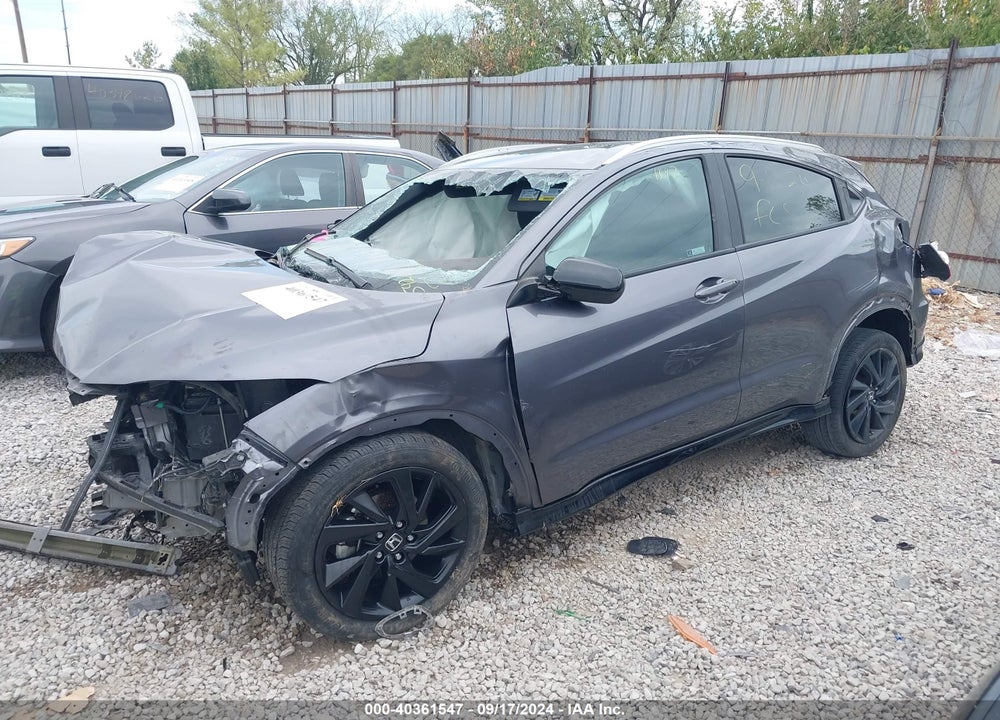 2021 HONDA HR-V AWD SPORT VIN: 3CZRU6H10MM721542