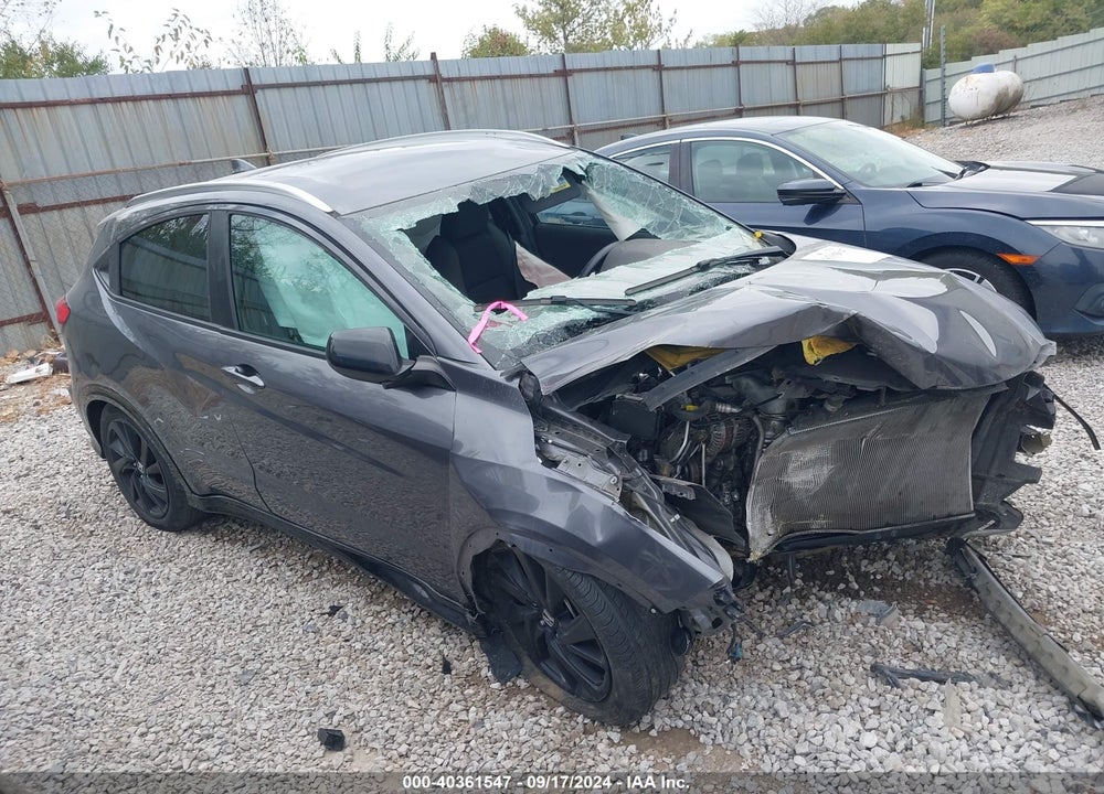 2021 HONDA HR-V AWD SPORT VIN: 3CZRU6H10MM721542
