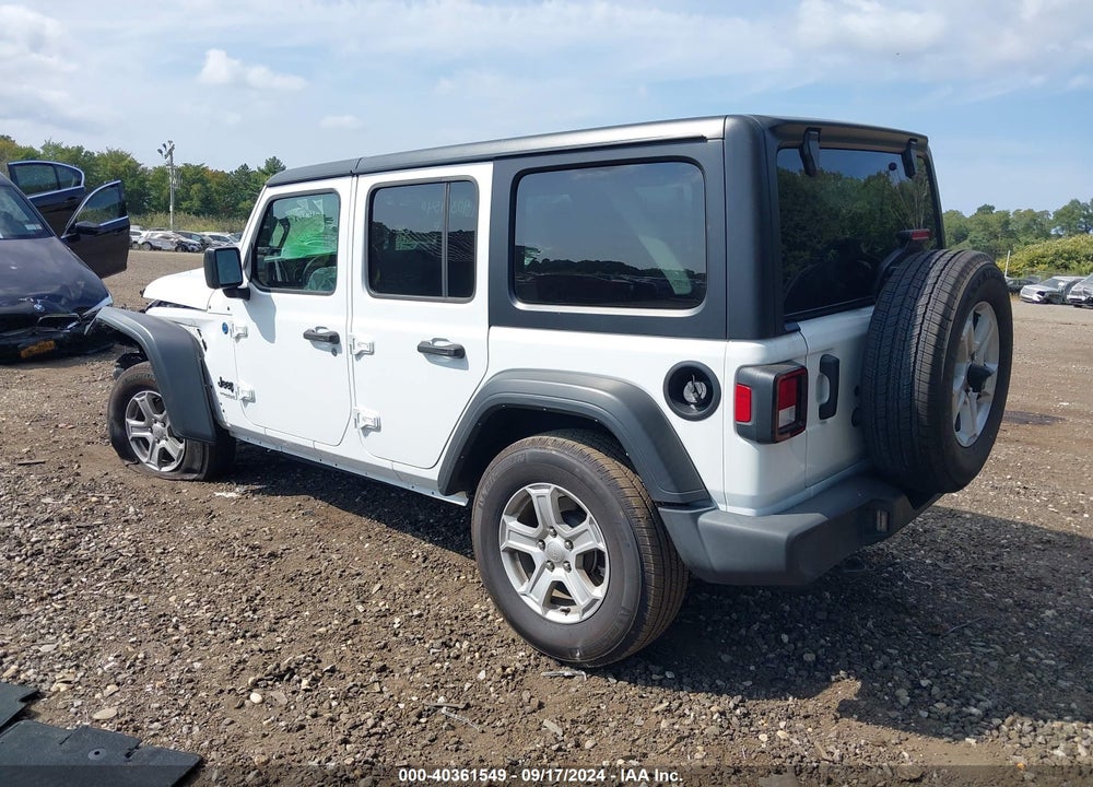 2022 JEEP WRANGLER UNLIMITED SPORT S 4X4 VIN: 1C4HJXDGXNW122692