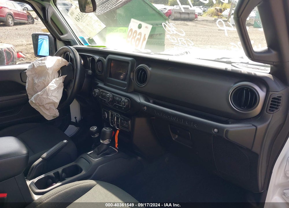 2022 JEEP WRANGLER UNLIMITED SPORT S 4X4 VIN: 1C4HJXDGXNW122692