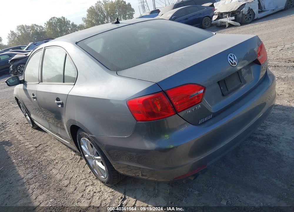 2011 VOLKSWAGEN JETTA 2.5L SE VIN: 3VWDZ7AJ5BM011774