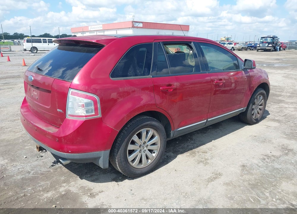 2007 FORD EDGE SEL PLUS VIN: 2FMDK39CX7BA94273