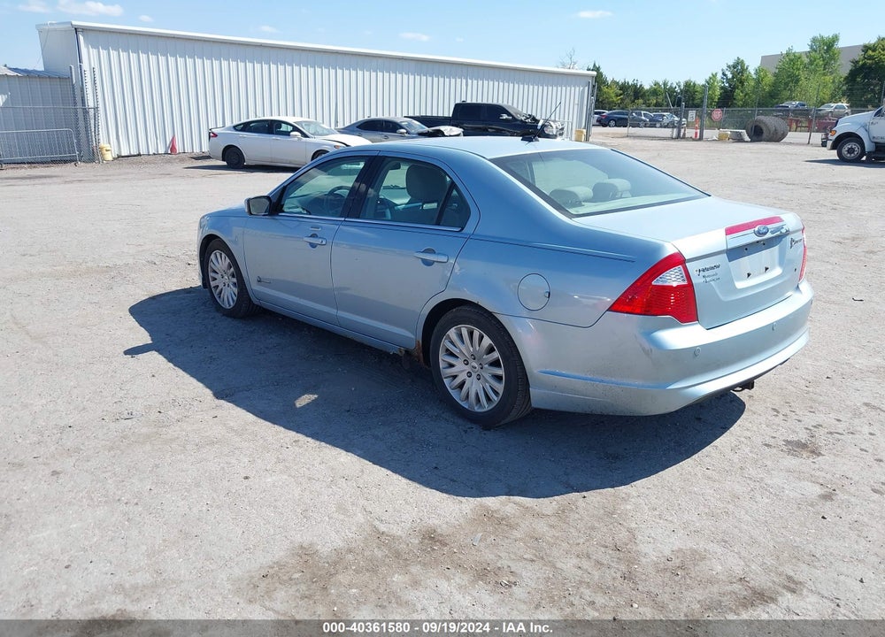 2010 FORD FUSION HYBRID VIN: 3FADP0L30AR193924