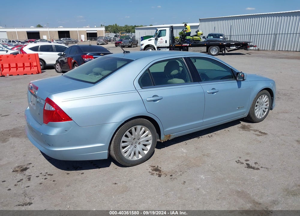 2010 FORD FUSION HYBRID VIN: 3FADP0L30AR193924
