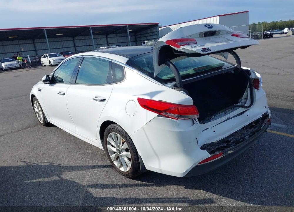 2016 KIA OPTIMA EX VIN: 5XXGU4L33GG080290