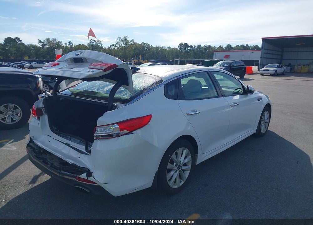 2016 KIA OPTIMA EX VIN: 5XXGU4L33GG080290