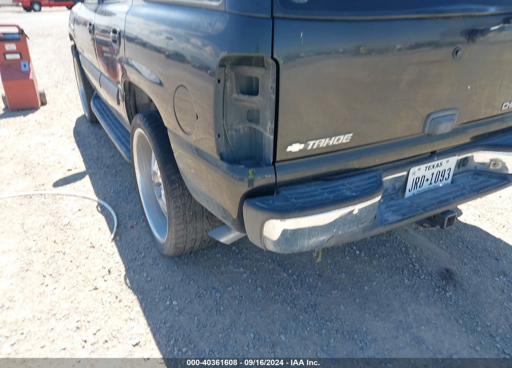 2003 CHEVROLET TAHOE LS VIN: 1GNEC13Z53R204619