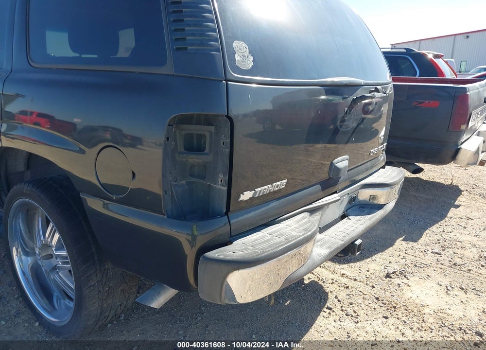 2003 CHEVROLET TAHOE LS VIN: 1GNEC13Z53R204619