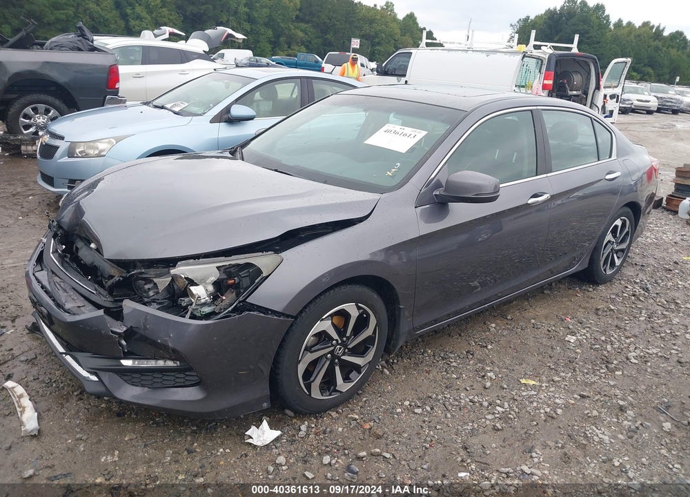 2016 HONDA ACCORD EX-L VIN: 1HGCR2F81GA103705