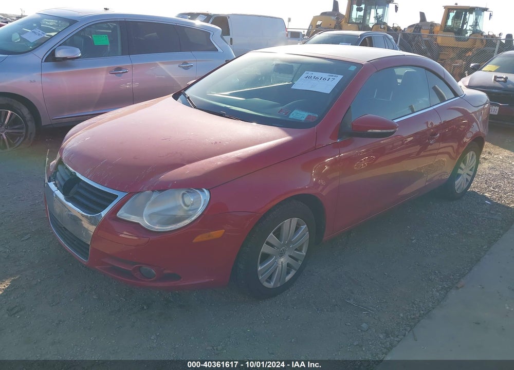 2010 VOLKSWAGEN EOS KOMFORT VIN: WVWAA7AH8AV019186