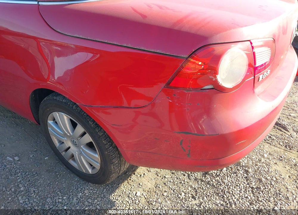 2010 VOLKSWAGEN EOS KOMFORT VIN: WVWAA7AH8AV019186