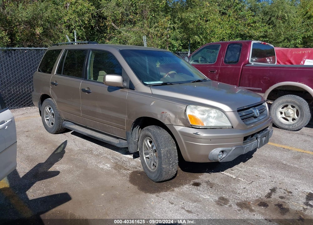 2004 HONDA PILOT EX VIN: 2HKYF184X4H541256