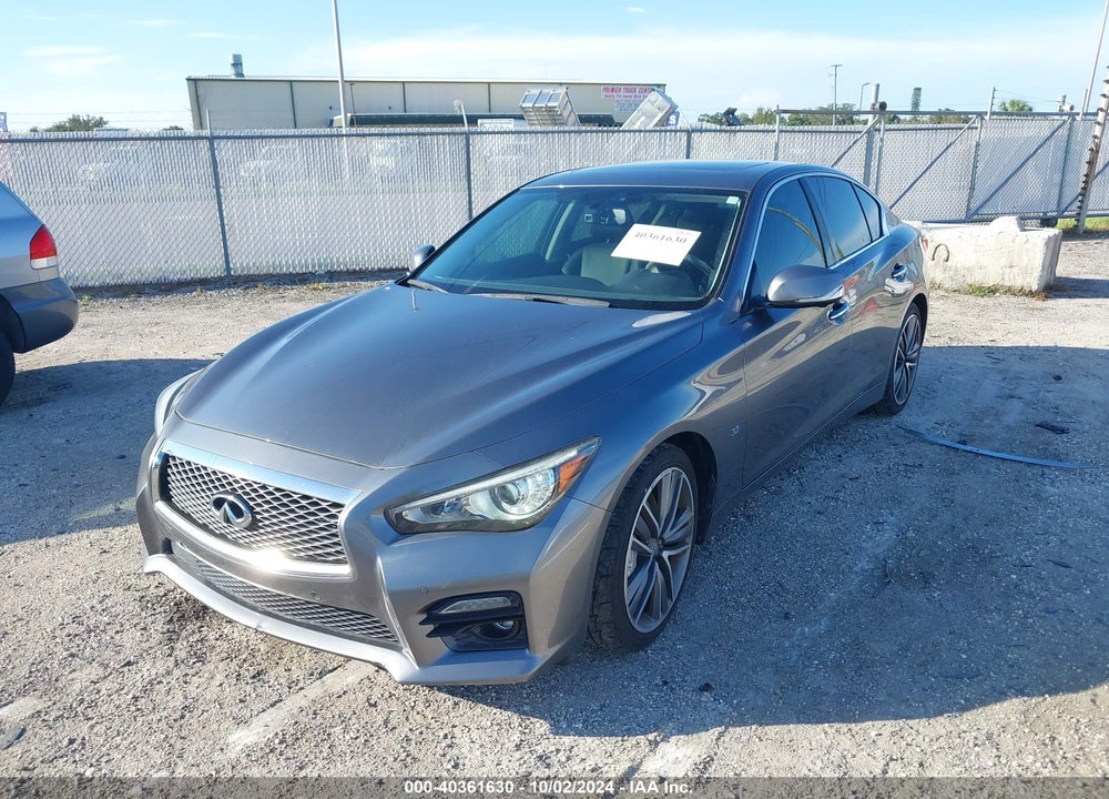 2015 INFINITI Q50 SPORT VIN: JN1BV7AP4FM332008