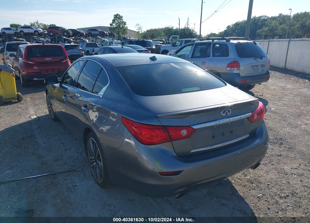 2015 INFINITI Q50 SPORT VIN: JN1BV7AP4FM332008