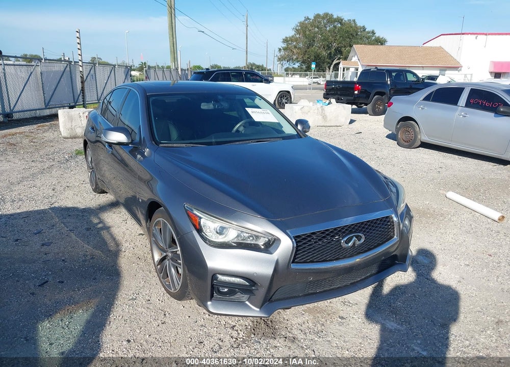 2015 INFINITI Q50 SPORT VIN: JN1BV7AP4FM332008