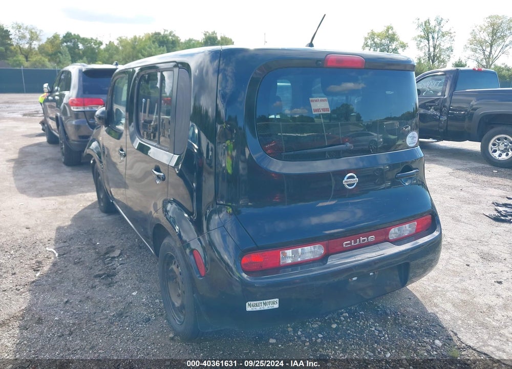 2009 NISSAN CUBE 1.8S VIN: JN8AZ28R59T102113