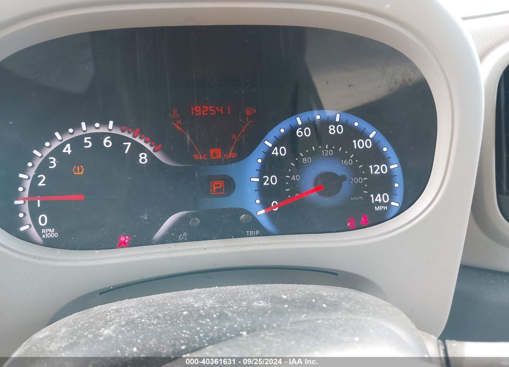 2009 NISSAN CUBE 1.8S VIN: JN8AZ28R59T102113