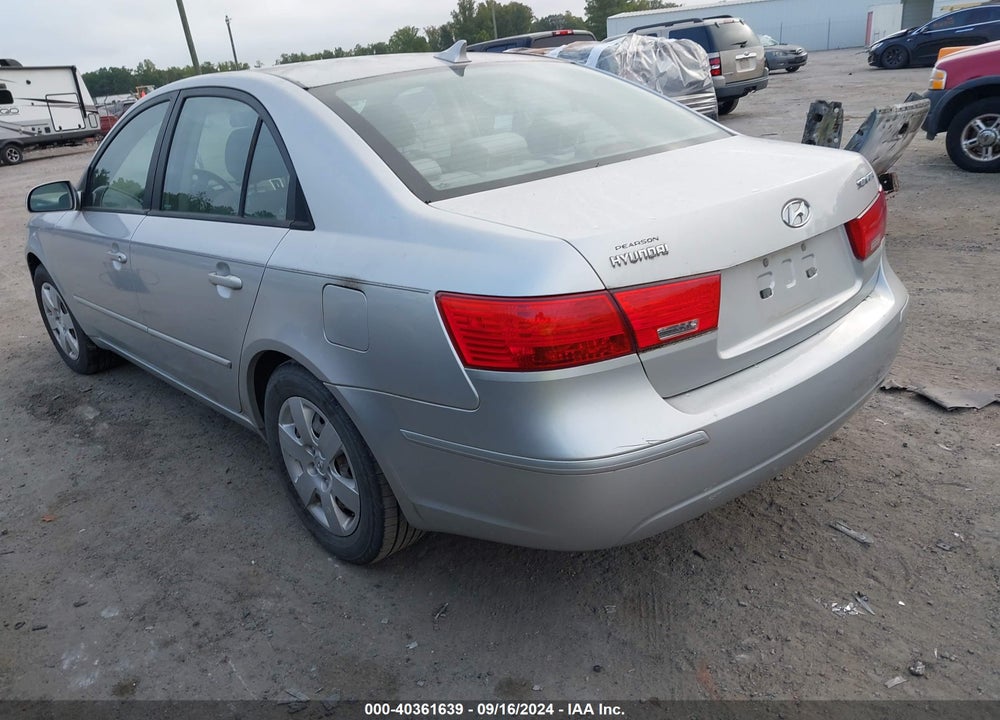 2009 HYUNDAI SONATA GLS VIN: 5NPET46C99H506948