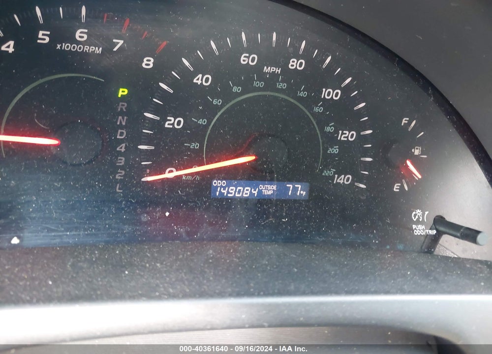 2009 TOYOTA CAMRY LE VIN: 4T1BE46K59U909489