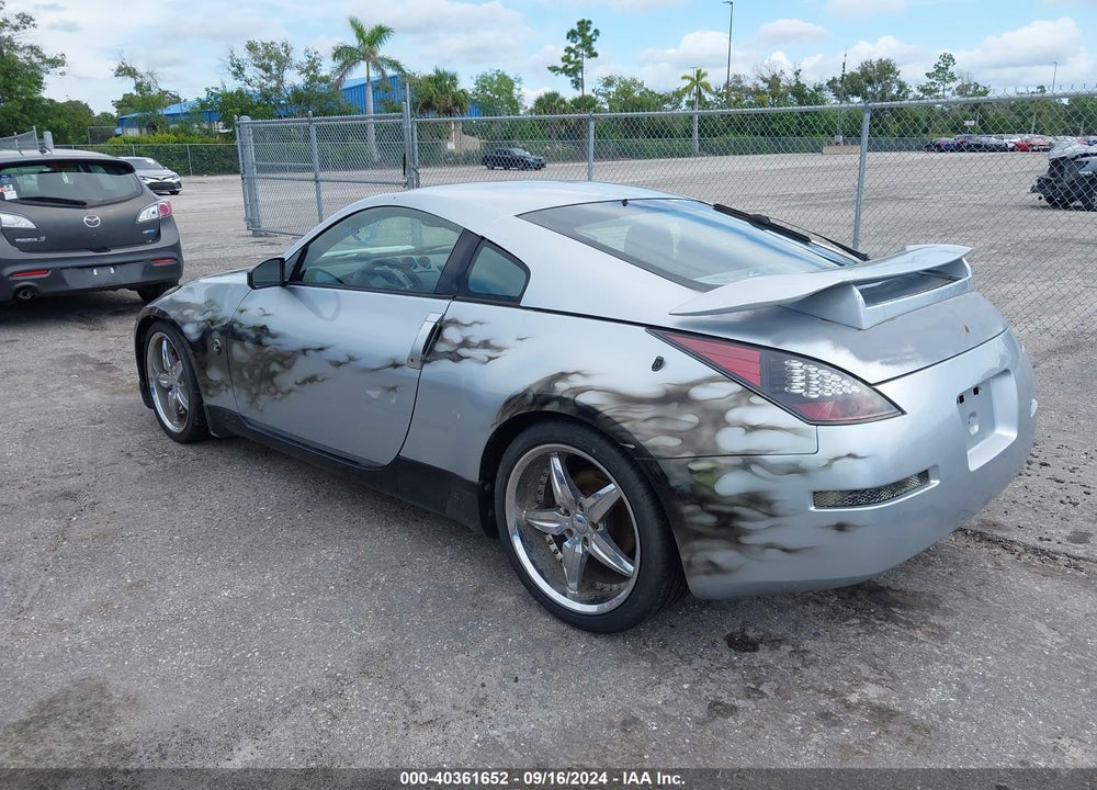 2003 NISSAN 350Z TOURING VIN: JN1AZ34D93T119065