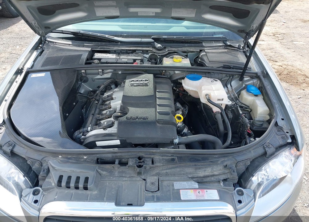 2007 AUDI A4 2.0T VIN: WAUDF78E57A190517
