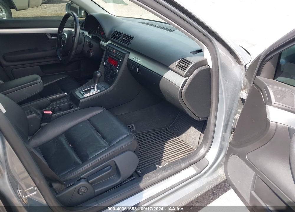 2007 AUDI A4 2.0T VIN: WAUDF78E57A190517