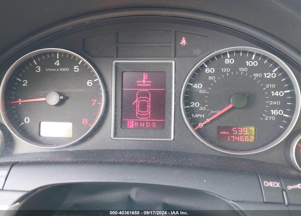 2007 AUDI A4 2.0T VIN: WAUDF78E57A190517