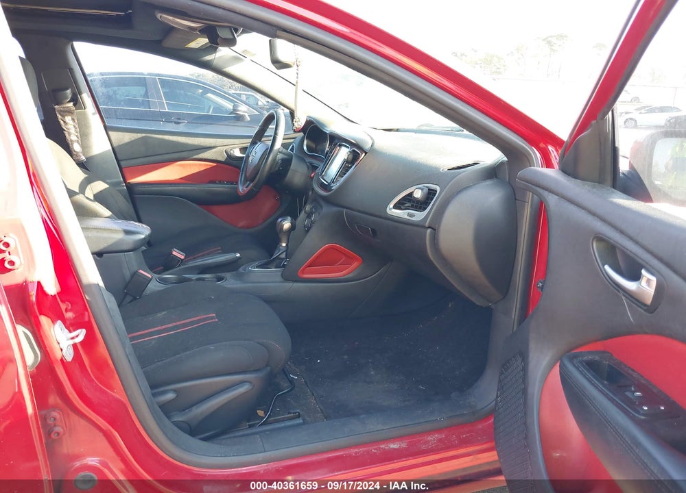 2013 DODGE DART RALLYE VIN: 1C3CDFBA6DD107650