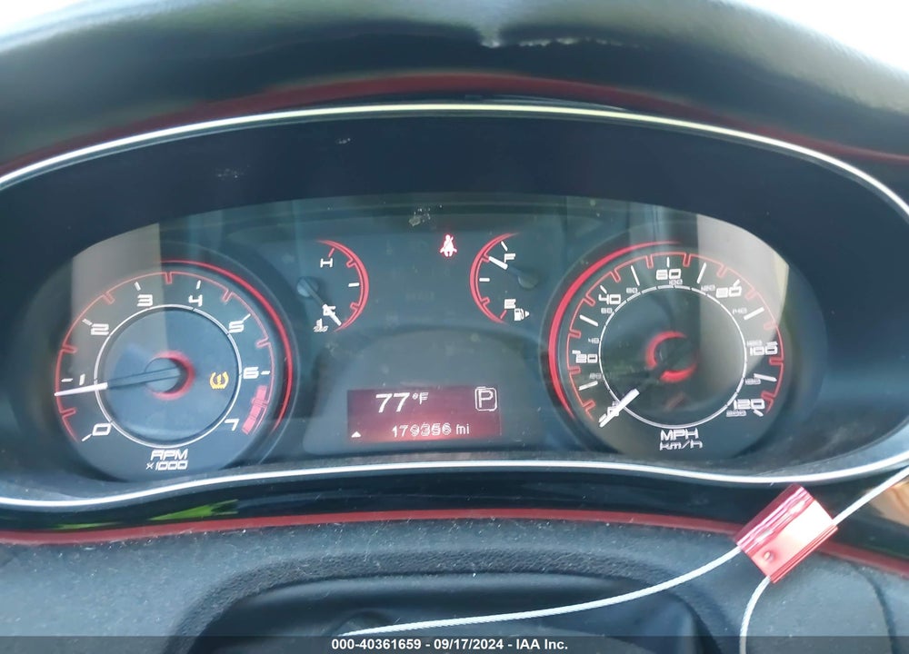 2013 DODGE DART RALLYE VIN: 1C3CDFBA6DD107650