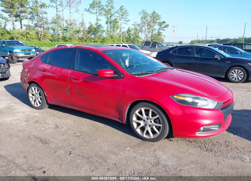 2013 DODGE DART RALLYE VIN: 1C3CDFBA6DD107650