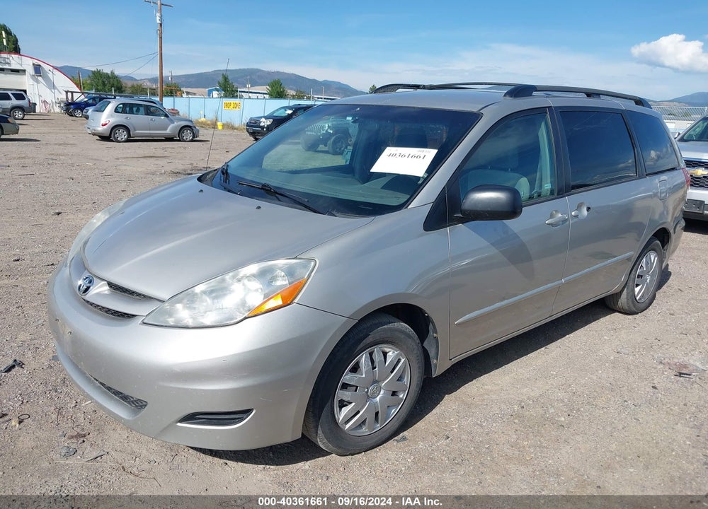 2007 TOYOTA SIENNA LE VIN: 5TDZK23C17S033390