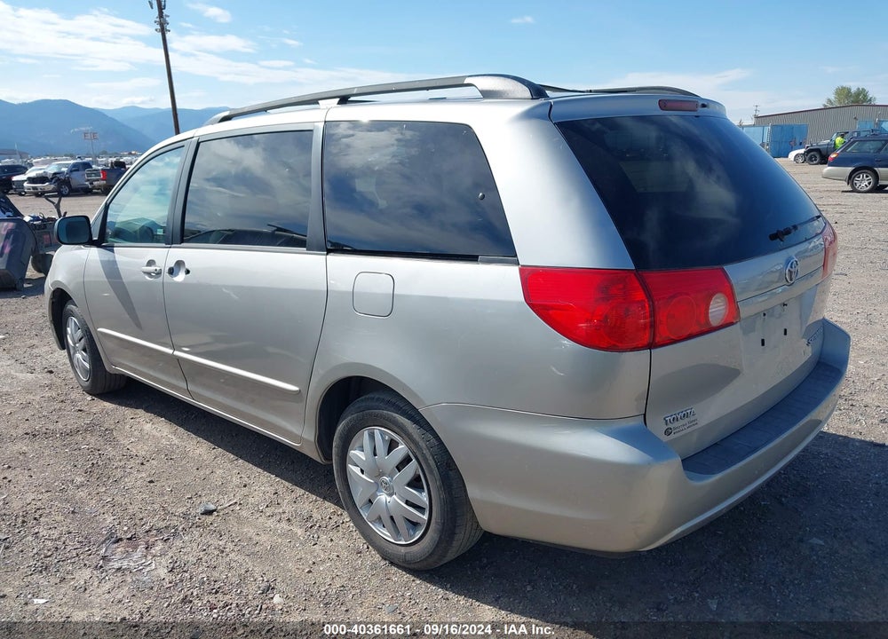 2007 TOYOTA SIENNA LE VIN: 5TDZK23C17S033390