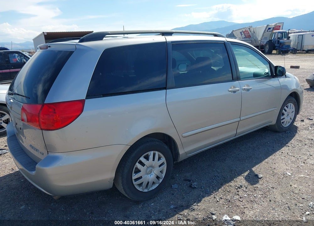2007 TOYOTA SIENNA LE VIN: 5TDZK23C17S033390