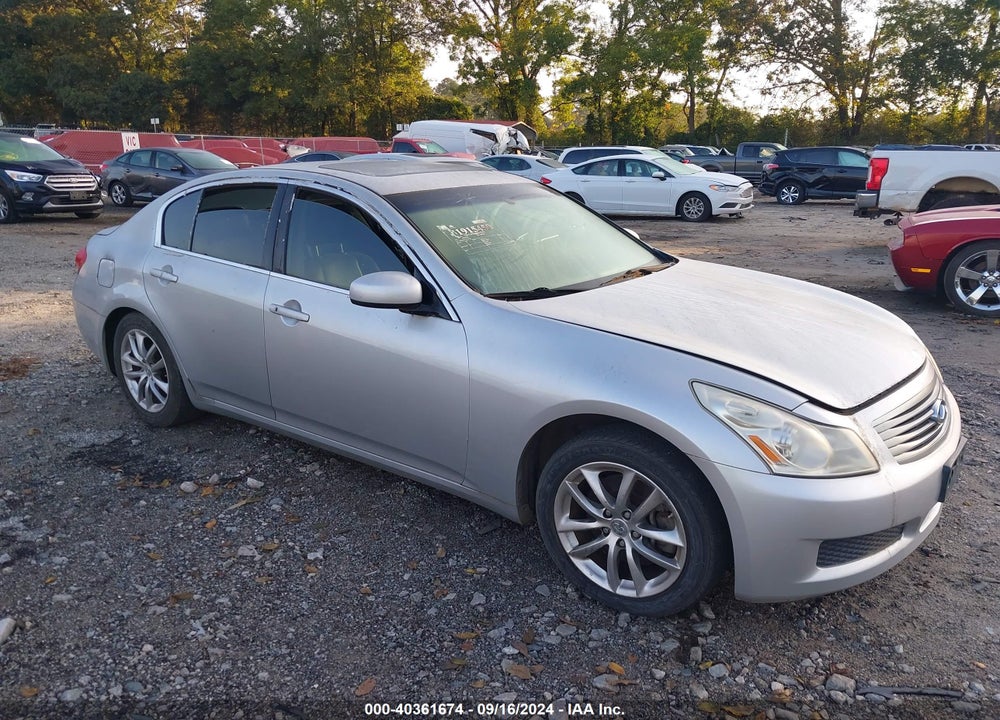 2007 INFINITI G35X VIN: JNKBV61F77M801235