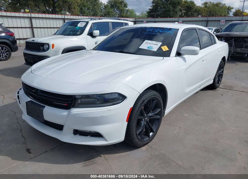 2015 DODGE CHARGER SXT VIN: 2C3CDXHG2FH886018