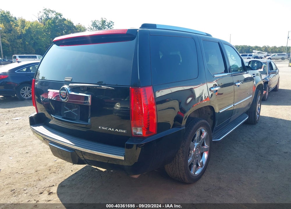 2008 CADILLAC ESCALADE STANDARD VIN: 1GYFK63878R188140