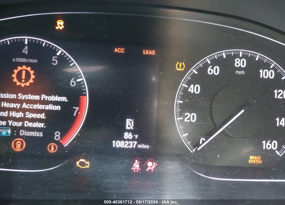 2019 HONDA ACCORD LX VIN: 1HGCV1F13KA106459