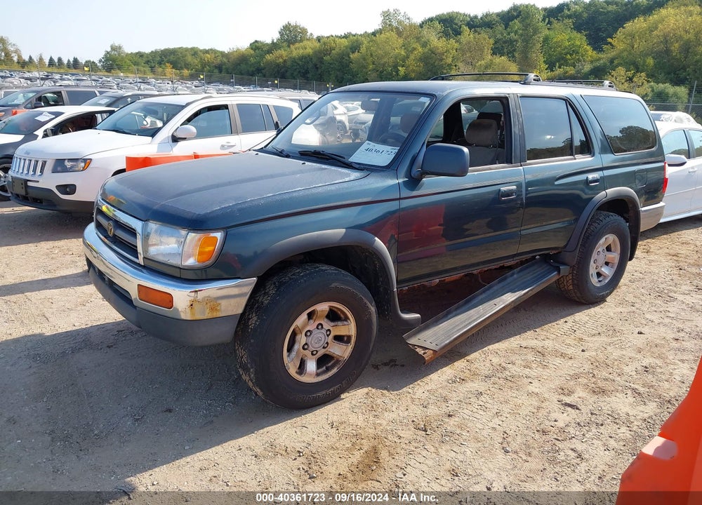 1996 TOYOTA 4RUNNER SR5 VIN: JT3HN86R4T0007924