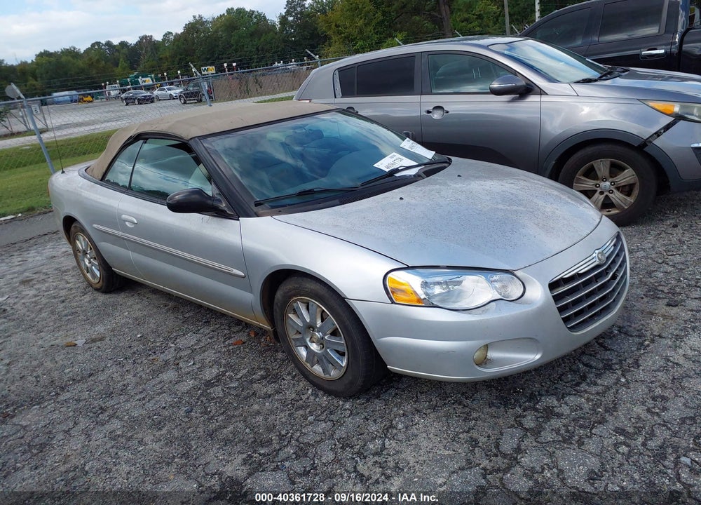 2004 CHRYSLER SEBRING LIMITED VIN: 1C3EL65R54N150447